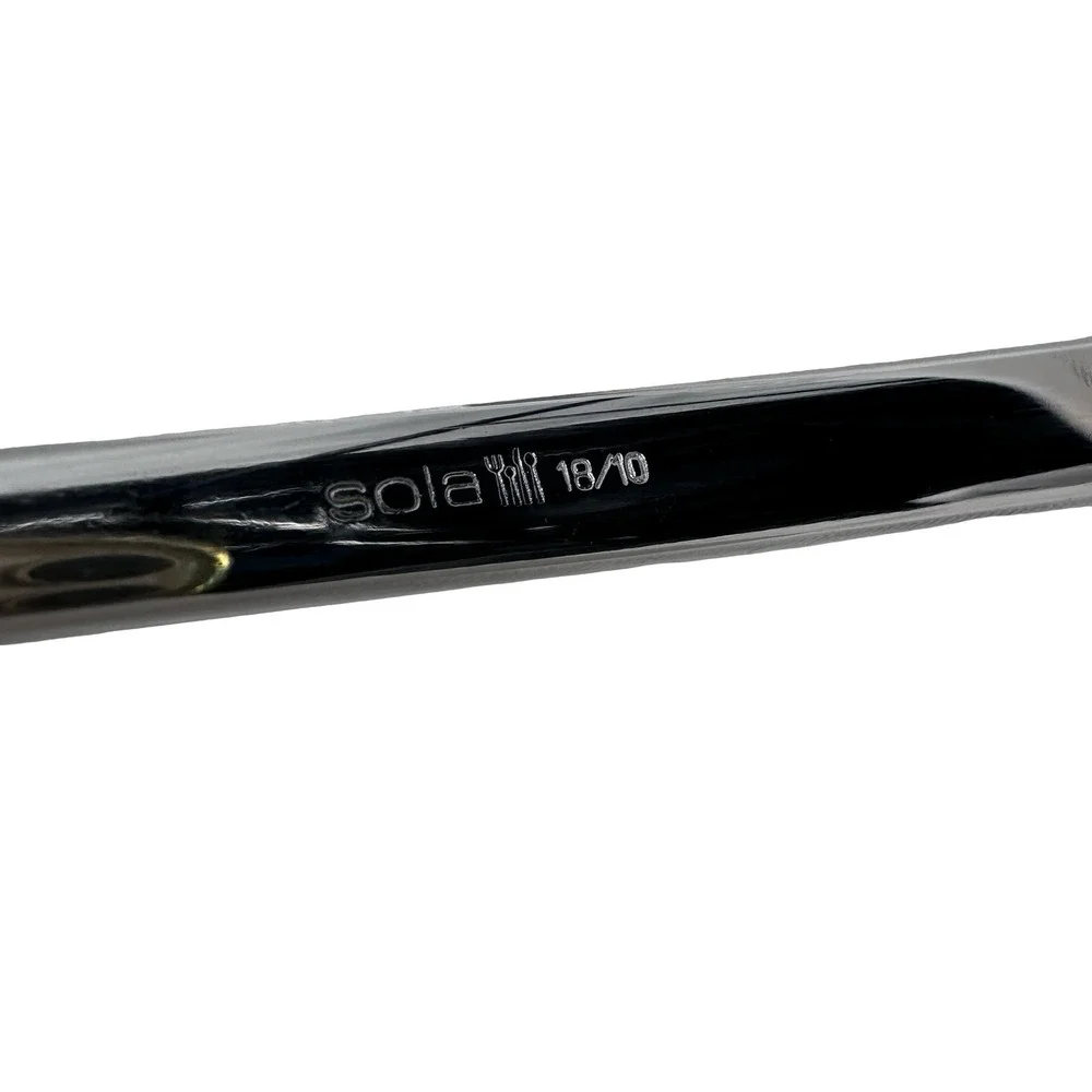 RAK Porcelain Donau 10pc Mixed Sample Flatware Set 18/10 Stainless Steel Sola‎